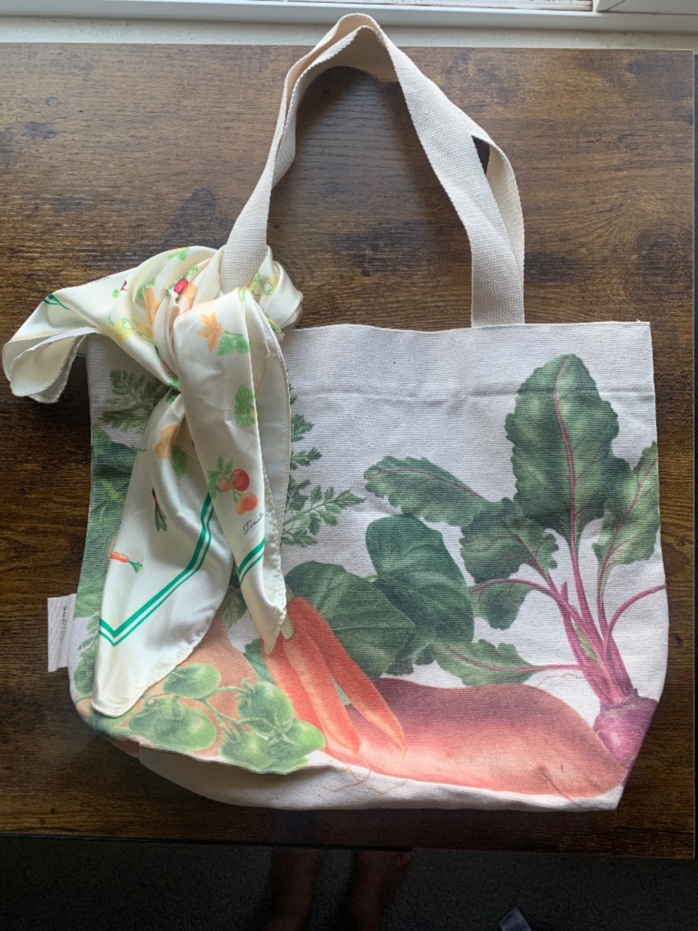 Jo Malone Canvas tote and scarf